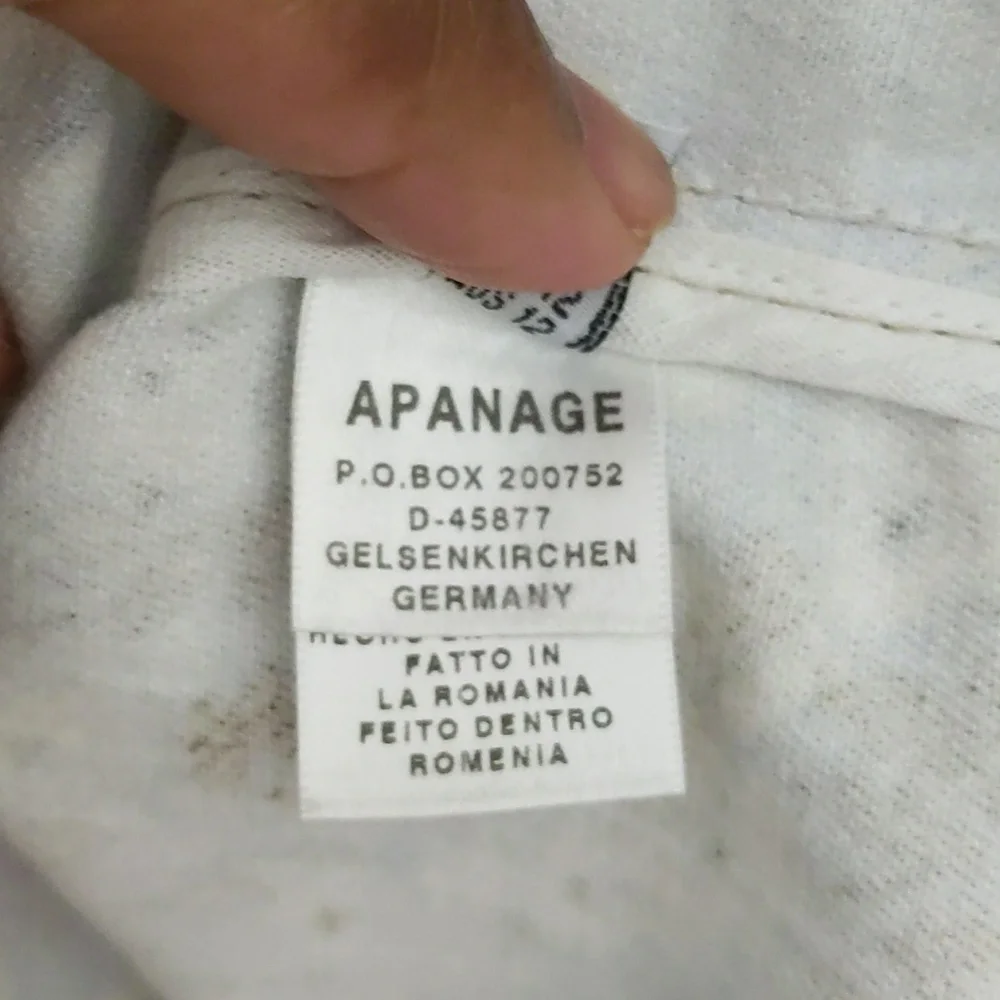 Apanage| Floral Cotton Denim Look Button Up Jacket With Front Pockets - Picture 10 of 13